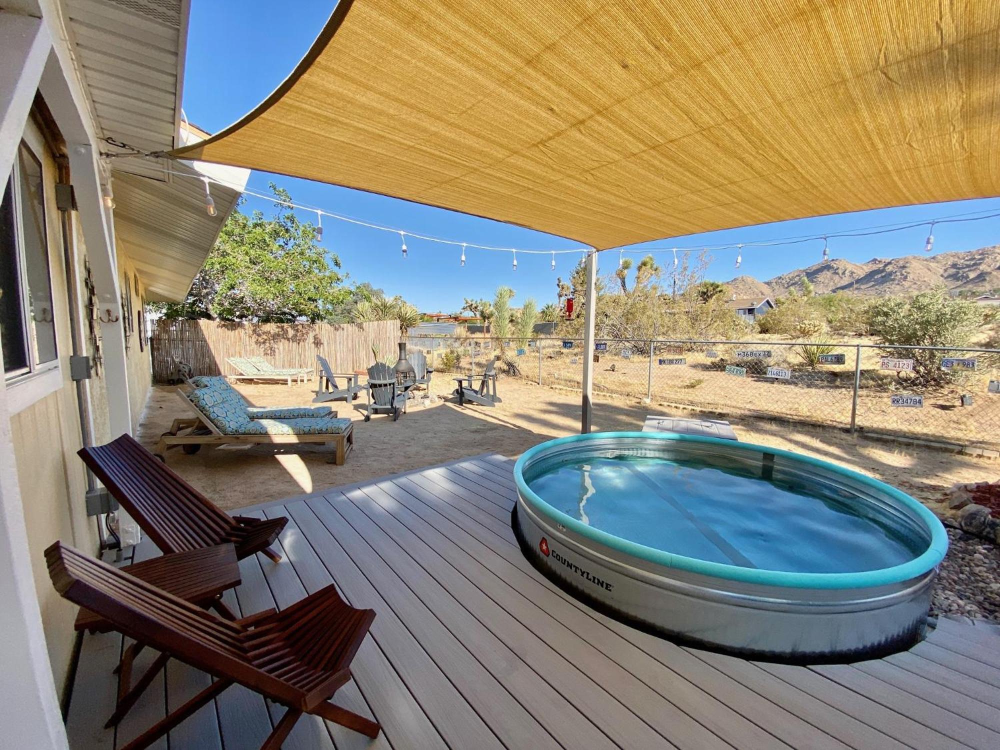 Float Pool, Hot Tub, Sauna, Views, Telescope-Skywatchers Haven Joshua Tree Dış mekan fotoğraf