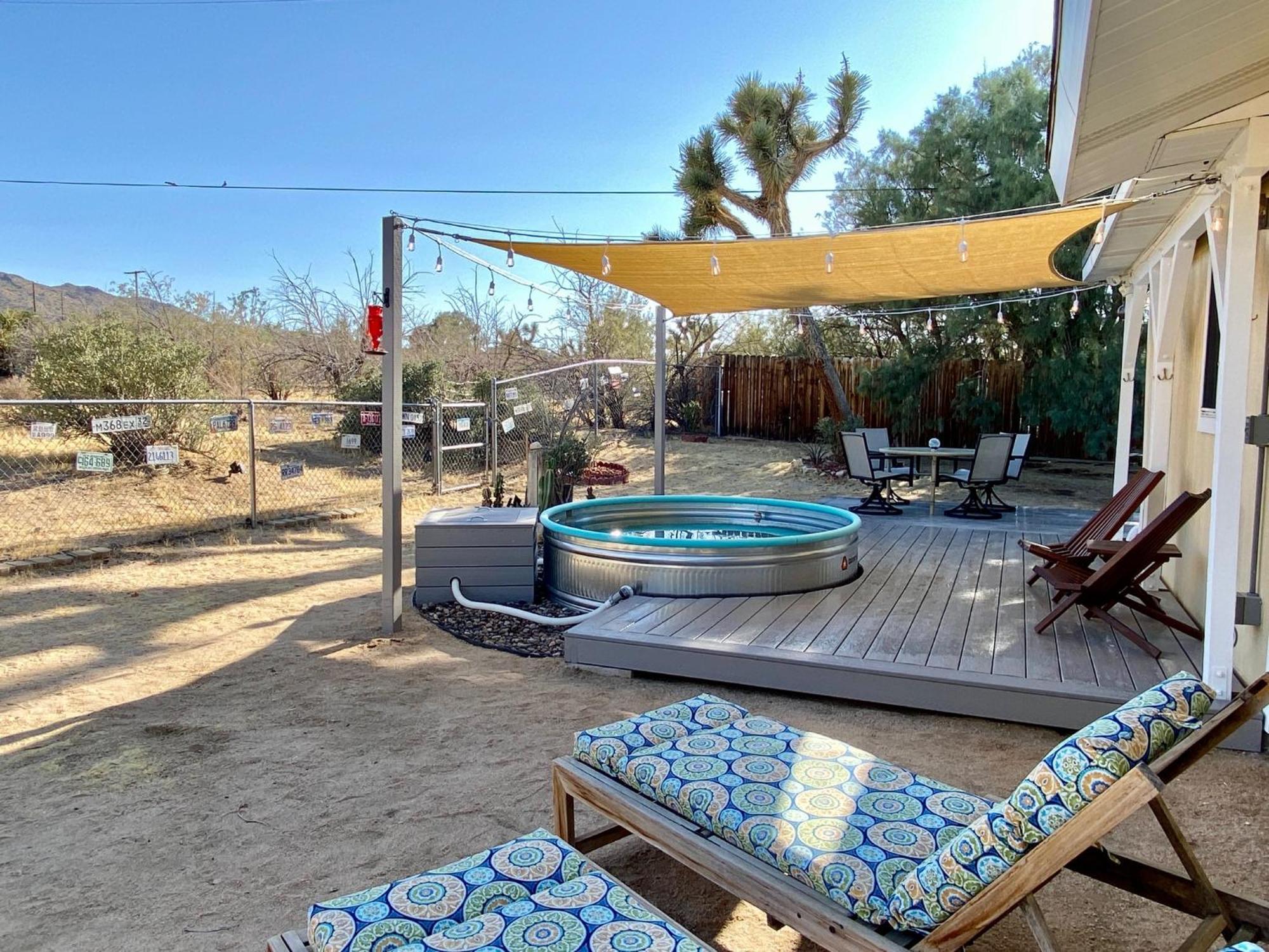 Float Pool, Hot Tub, Sauna, Views, Telescope-Skywatchers Haven Joshua Tree Dış mekan fotoğraf
